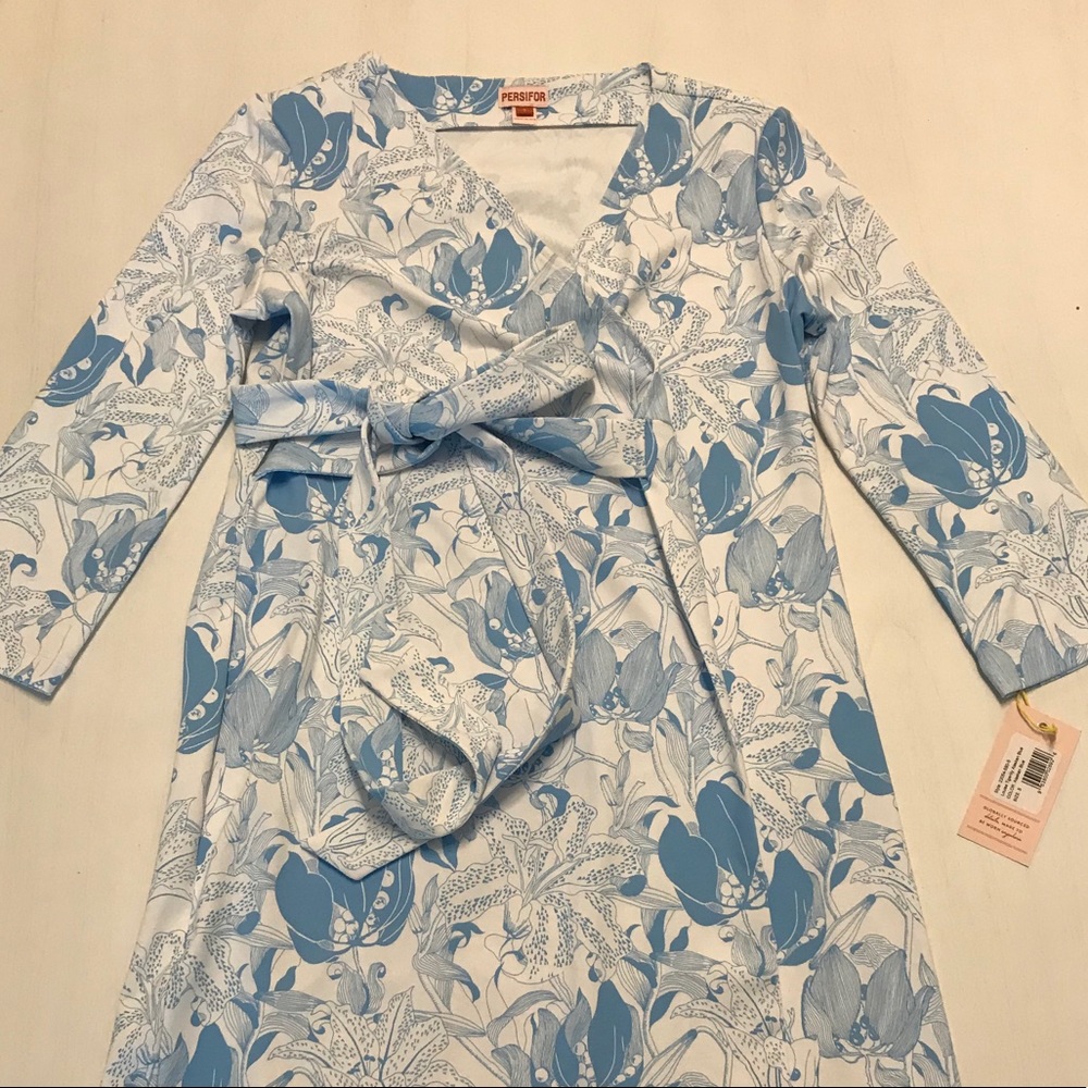 Persifor Louise Wrap Dress Size Small - NWT